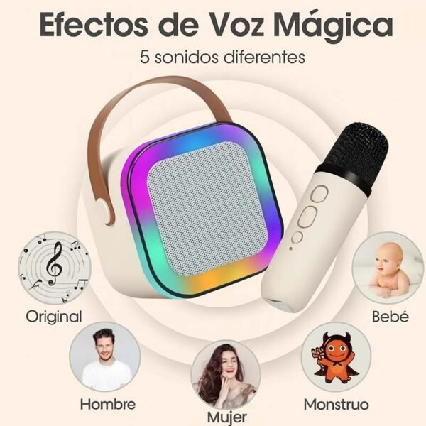 efecto de voz en minikaraoke