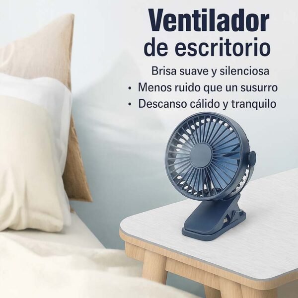mini ventilador de escritorio