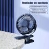 Mini ventilador con pinza