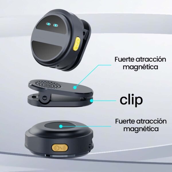microfono corbatero inalambrico con clip sx21