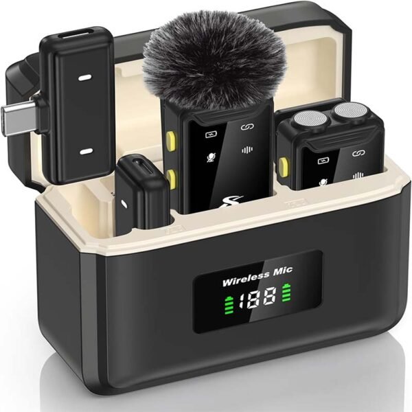 microfono inalambrico de solapa alta calidad