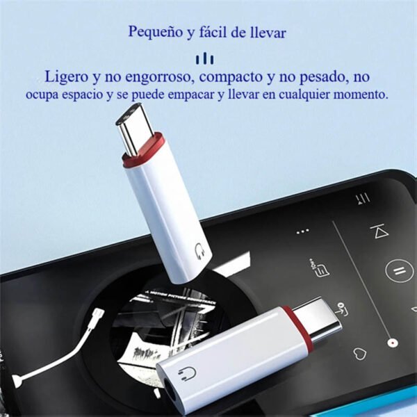 adaptador para ficha auricular a celular