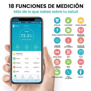 Balanza Inteligente multi función con aplicación