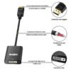 adaptador displayport a dvi con cable