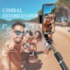 palo selfie estabilizador con tripode q08