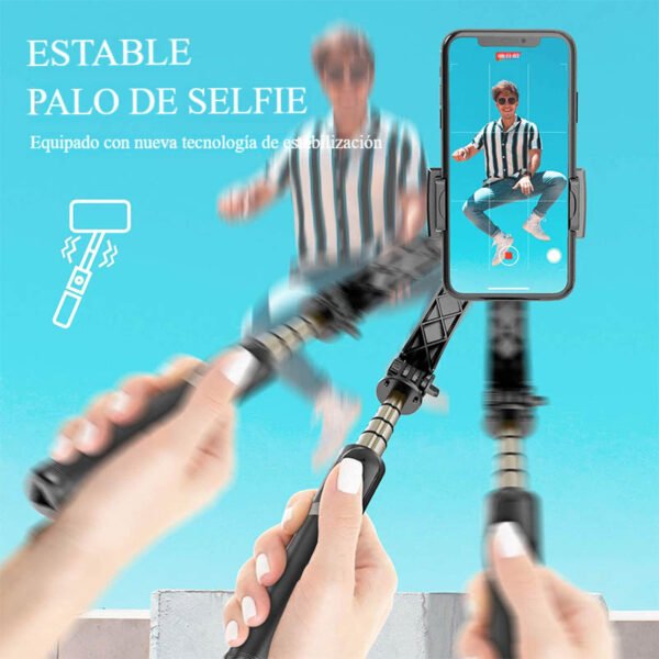 palo selfie inteligente con estabilizador electrónico