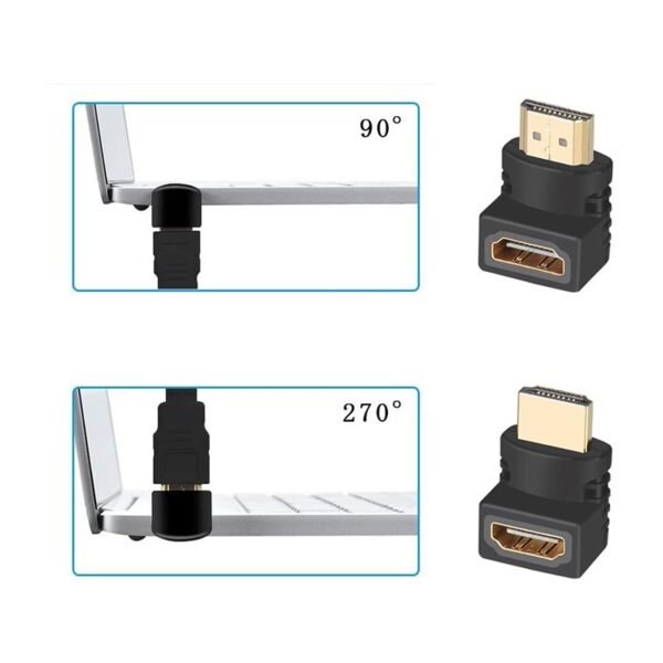 adaptador ficha hdmi en L