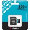 memoria micro sd kingston 256 gb