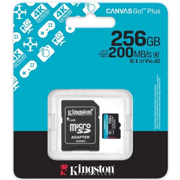 memoria micro sd kingston 256 gb