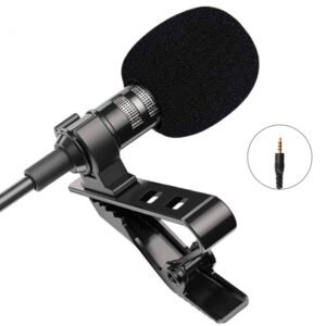 Micrófono Corbatero con Cable conexión 3.5mm