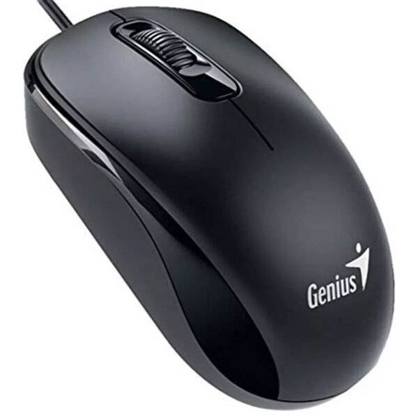 mouse genius dx-110 negro con cable