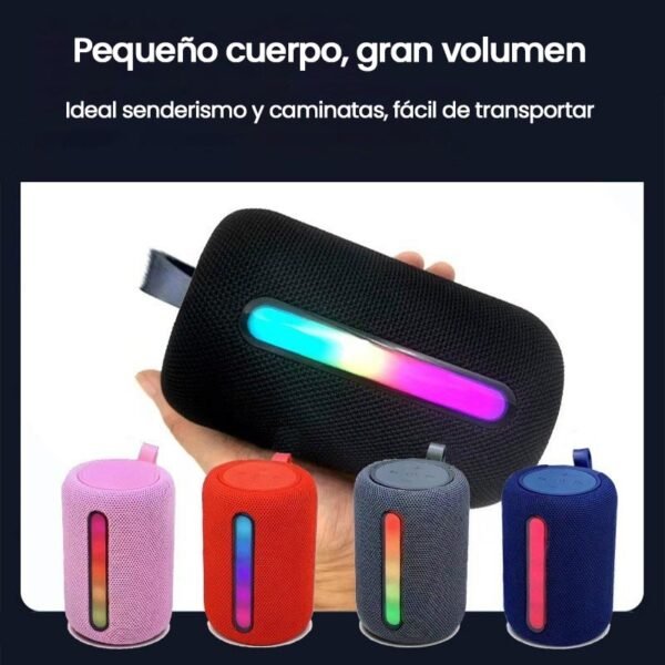 parlante blueetooth y usb portable