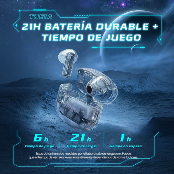 auricular inalámbrico futurista langsdom tg11