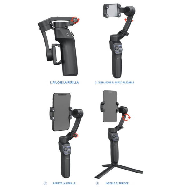 funcionamiento gimbal f11 lite