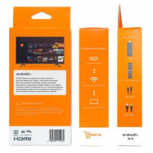 TV Stick Mesirve Rápido Dual Wifi 2GB / 16GB  Convierte tu TV en Smart