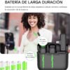 micrófono inalámbrico levalier de alta duración