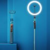 soporte portable con aro de luz y disparo remoto