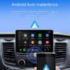adaptador inalambrico para apple car play auto