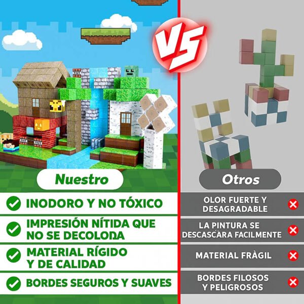 mejores bloques magneticos de minecraft
