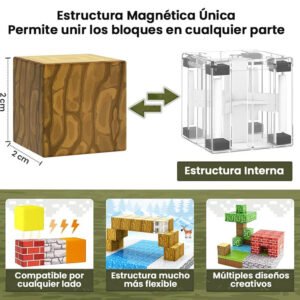 juguete de minecraft para armar