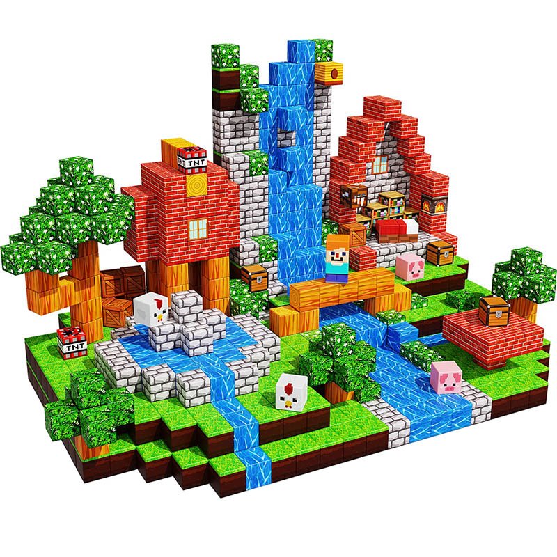 bloques para armar de minecraft