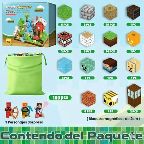 bloques magneticos terreno minecraft