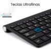 mouse y teclado teclas finas para pc