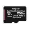 tarjeta de memoria micro sd 256gb kingston