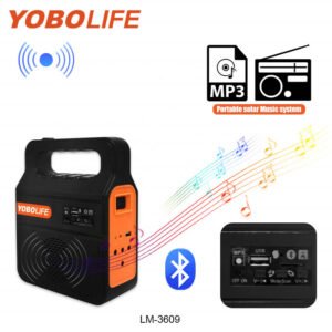 Sistema Solar Portátil Yobolife LM-3609 con 3 Lámparas LED