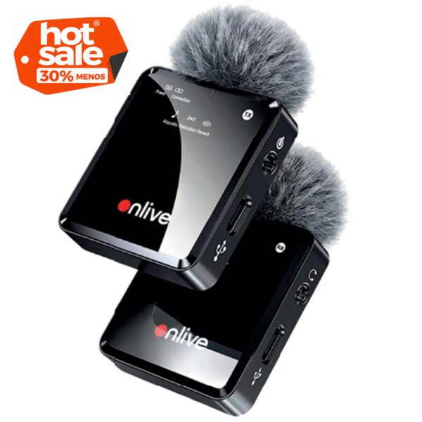 micrófono onlive vlog pro en hotsale
