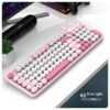 Teclado ksnake retro rosa membrana