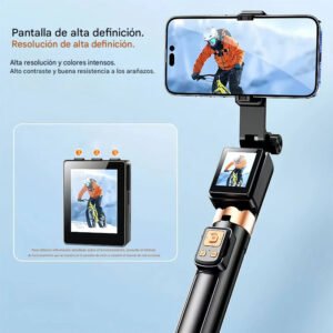 Soporte Quadrapod CL07 Telescópico con Pantalla Selfie