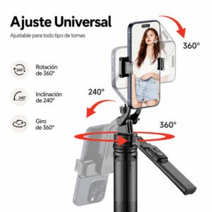 Soporte Quadrapod K29 Telescópico con Control Bluetooth
