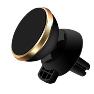 Soporte Celular Magnético Redondo para Rejilla de Auto con Rotación 360°