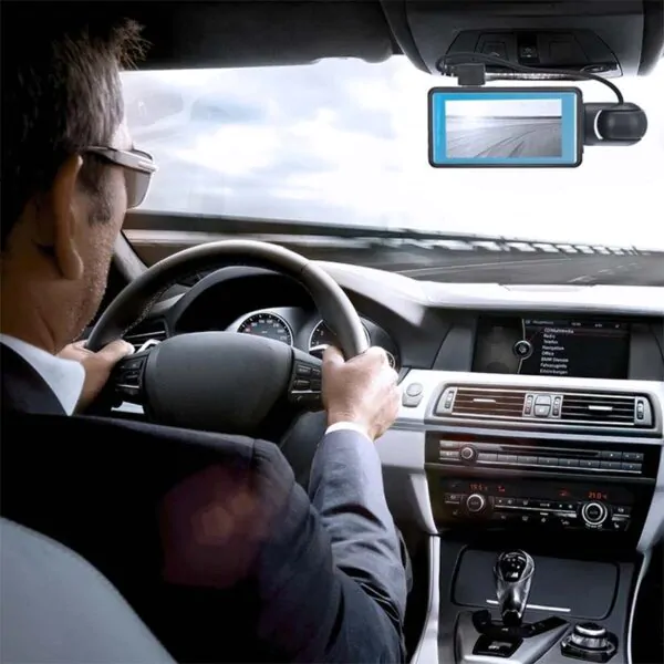 camara de conducción de auto