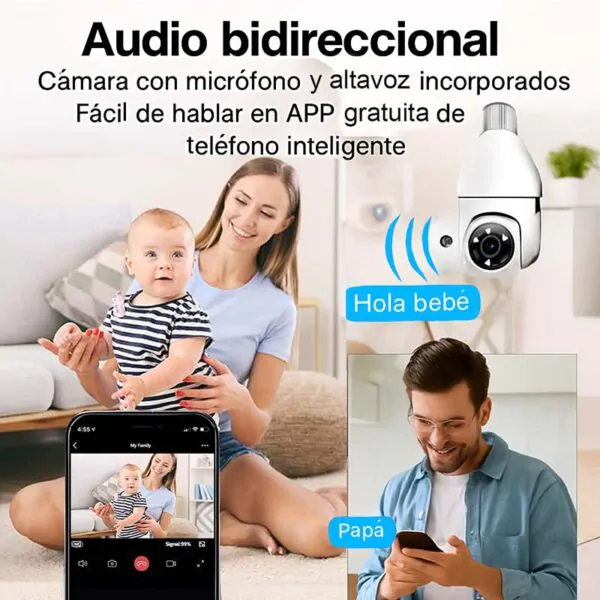 camara de monitoreo niños