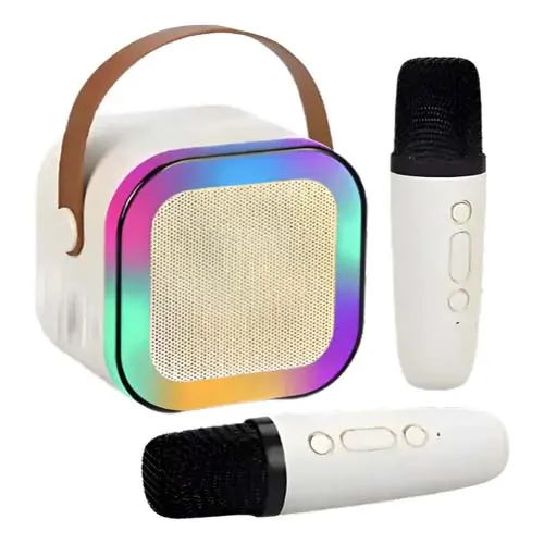 Mini karaoke y 2 microfonos