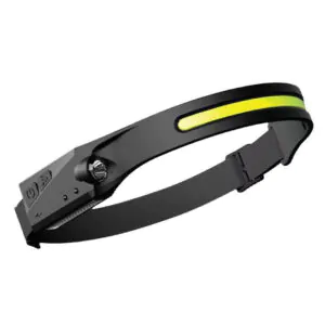 Linterna minera de vincha con sensor