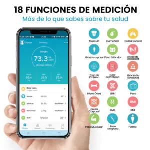 Balanza Inteligente multi función con aplicación