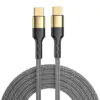 cable usb c a usb c 1,2 metros carga rápida
