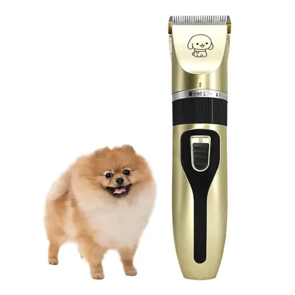 cortapelos para mascota con accesorios
