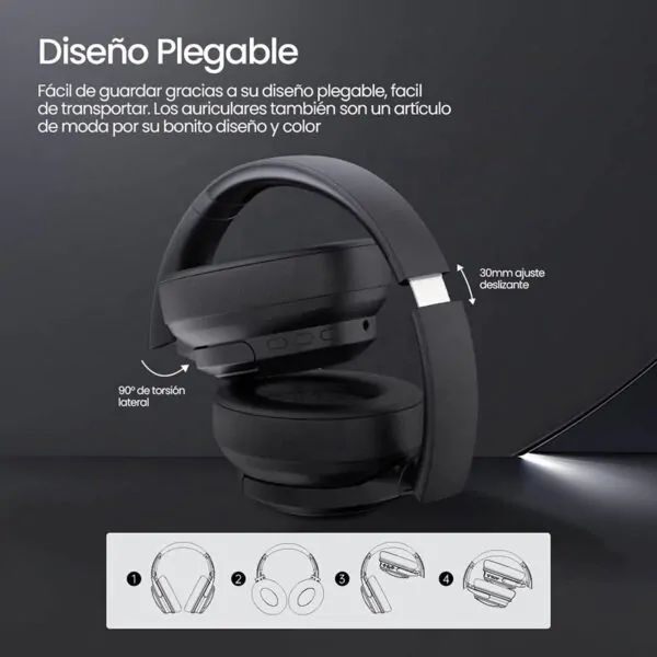 headset bluetooth flexible langsdom