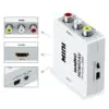 conversor hdmi a rca audio video