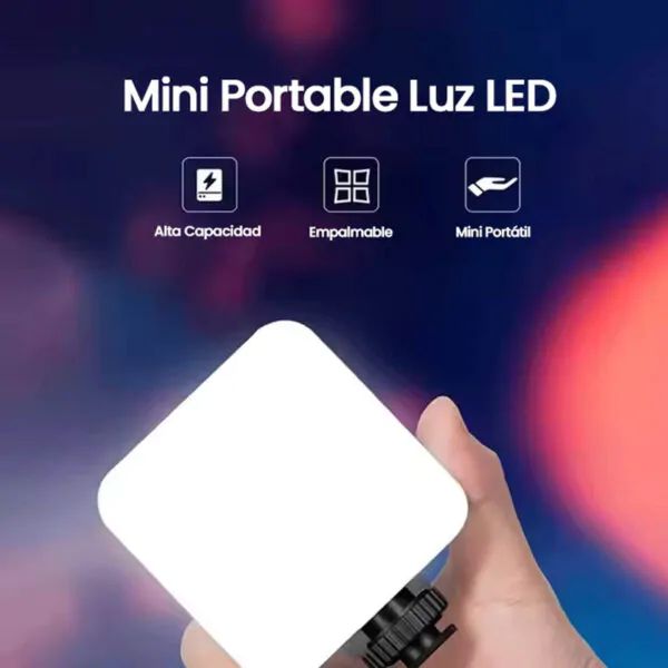 lampara cuadrada LED ajustable