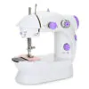 máquina de coser portátil con pedal
