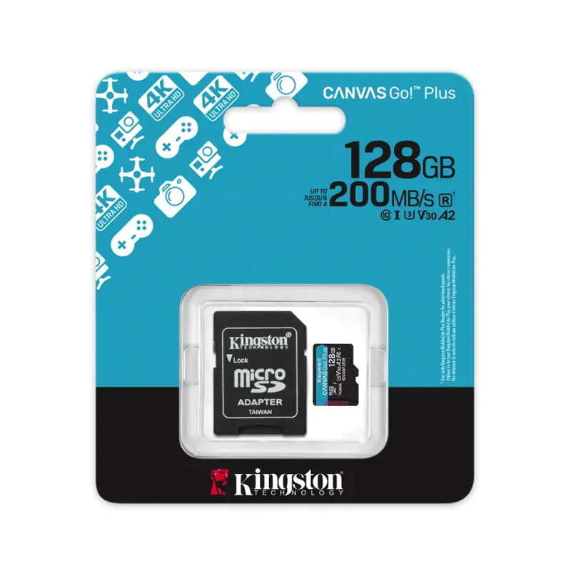 memoria micro sd kingston 128 gb
