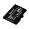 micro sd kingston 64gb video y foto