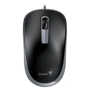 Mouse Genius DX-125S USB Negro y Gris Silencioso
