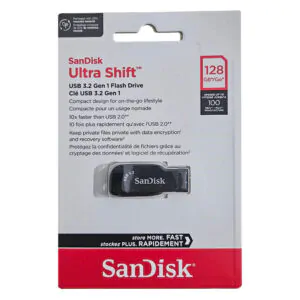 Pen Drive 128GB SanDisk Ultra Shift USB 3.2