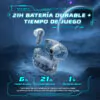 auricular inalámbrico futurista langsdom tg11